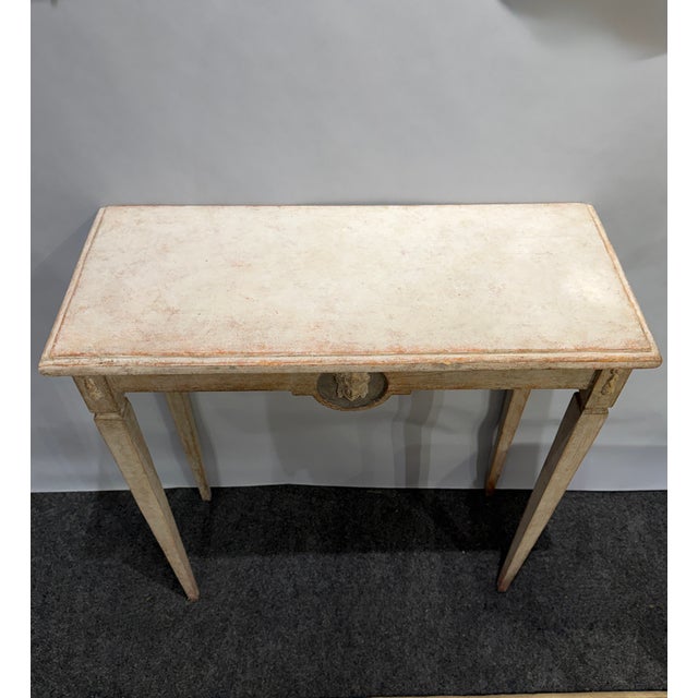Pair of Swedish Gustavian Style Painted Console Tables, Circa 1880 For Sale - Image 13 of 18
