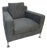 Harry Lounge Chair in Grey Woven Fabric by Antonio Citterio for B&B Italia For Sale