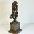 1970s Vintage Folk Art Neoclassical Roman Centurion Warrior Sculpture Bust, Artist Signed For Sale - Image 4 of 14
