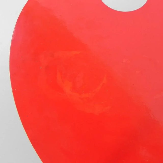 Painter's Palette Side Table by Lucien de Roeck for Bois Manu For Sale - Image 11 of 15