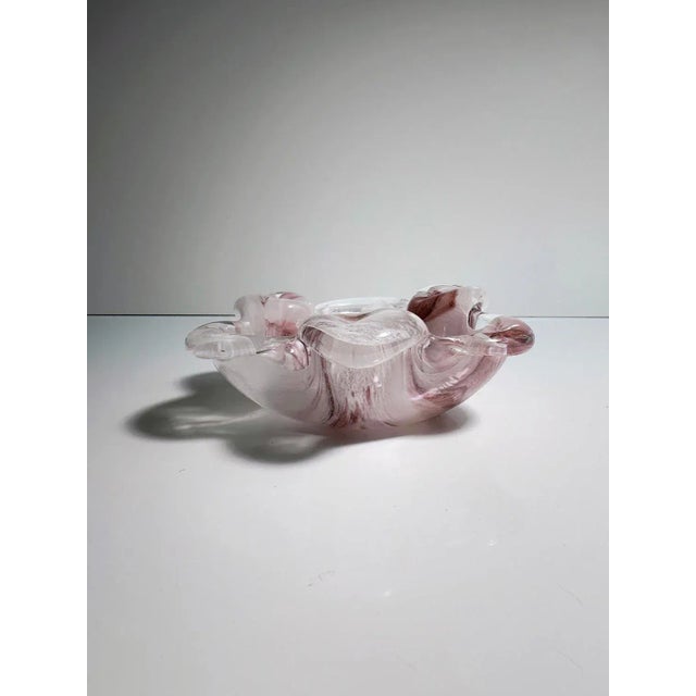 Cloud Glass Ashtray / Vide Poche, 1980s For Sale - Image 3 of 6