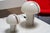Mid-Century Modern Lido Glass Mushroom Table Lamps from Peill & Putzler, Germany 1970s, Set of 2 For Sale - Image 3 of 14