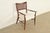 Calvin Furniture Paul McCobb Irwin Collection Mid-Century Modern Sculpted Walnut Cane Back Armchair, Newly Refinished For Sale - Image 4 of 13