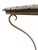 Wood Vintage Wrought Iron Demi-Lune Console Table with Painted Pine Top, 1950s For Sale - Image 7 of 12