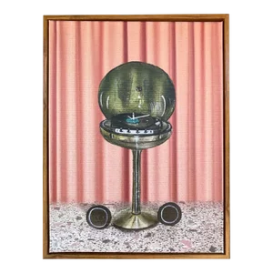 Groove Machine by Apple Pie Print on Canvas Framed
