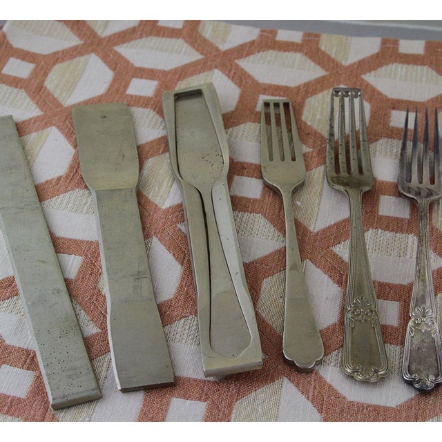 Silver 1970s Silver Dessert Spoon, Pembury For Sale - Image 8 of 9