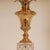 1970s Mid Century French Table Lamps Crystal and Gold Brass Reed Modern Lamps - A Pair For Sale - Image 6 of 12