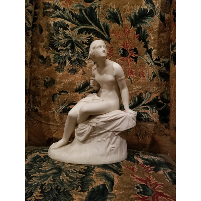William Calder Marshall Parian Ware Figure Sabrina For Sale - Image 9 of 11