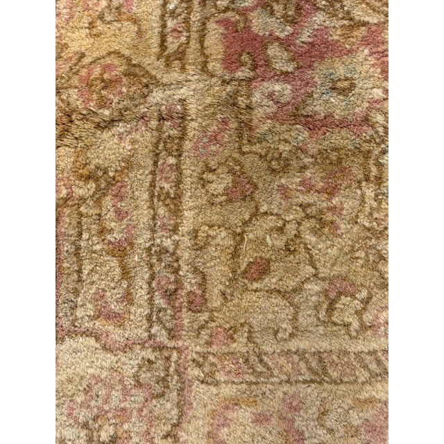 1960s Vintage Persian Kerman Hand-Knotted Rug - 5′11″ × 9′4″ For Sale - Image 4 of 15