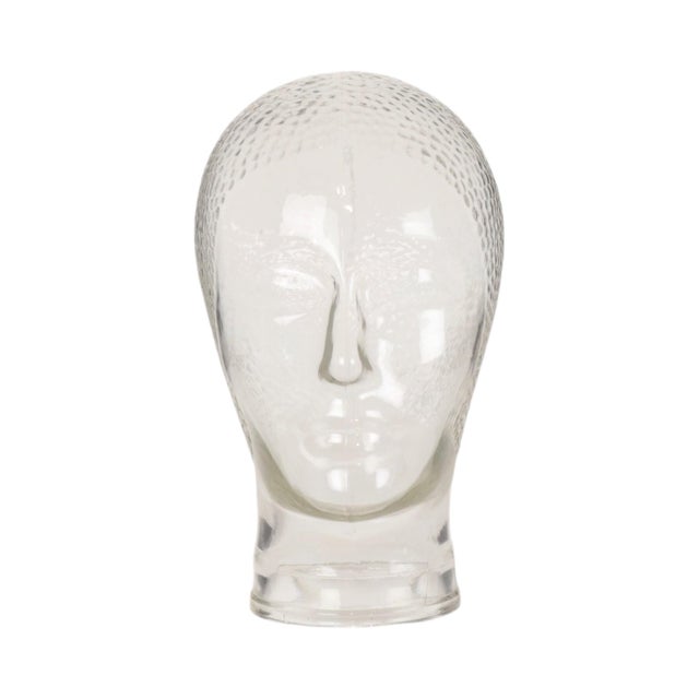Vintage Militaria Glass Shop Display Head, 1960s For Sale - Image 13 of 13