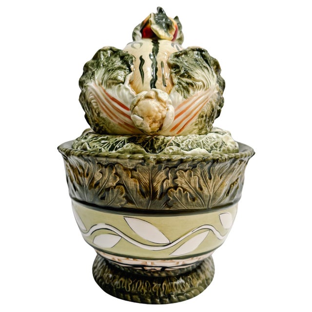 Vintage and Floyd Vista Bella Rabbit Tureen With Lid For Sale In San Diego - Image 6 of 10