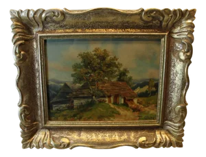 Augustin Mervart, Landscape, 1949, Oil on Board