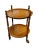 Brown Danish Round Trolley, 1960s For Sale - Image 8 of 9