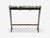 Italian Modern, Painted Glass, Ash Wood, Metal, Console Table, Italy, 1960s For Sale - Image 10 of 10