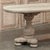 Mid 20th Century French Mid-Century Oval Trestle Table ~ Stripped Solid Oak For Sale - Image 5 of 18