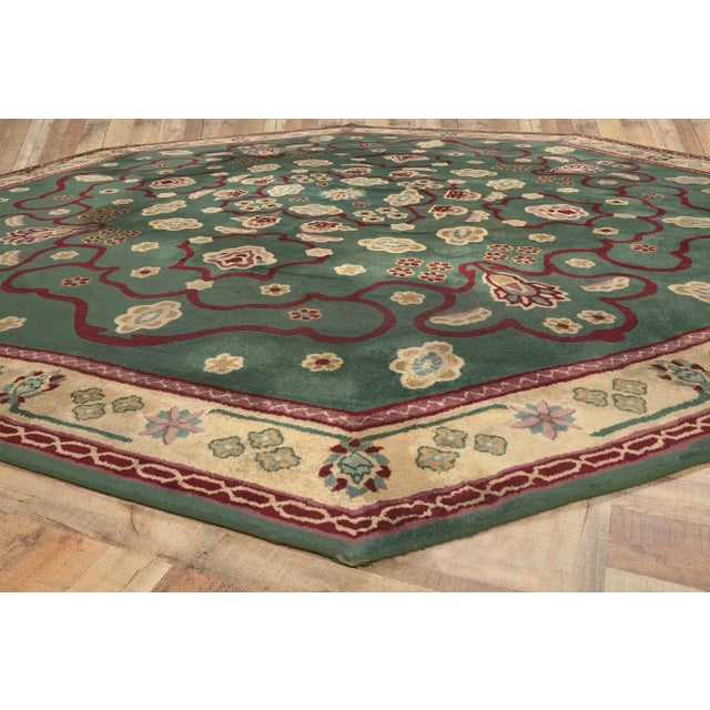 Textile Oversized Vintage Edward Fields Octagon Rug - 16' X 16' For Sale - Image 7 of 9