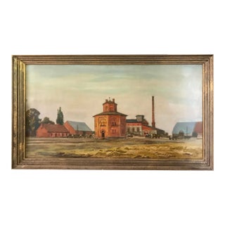 1920's Kurt Haase-Jastrow Original Framed Painting For Sale