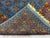 5'1" X 6'5" Blue Turkmen Mori Gul Geometric Rug For Sale - Image 17 of 17