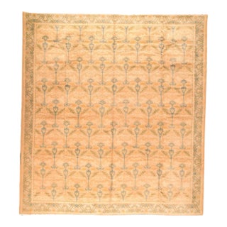 Fine Antique Austian Savonnerie Rug 13'11'' X 14'3'' For Sale