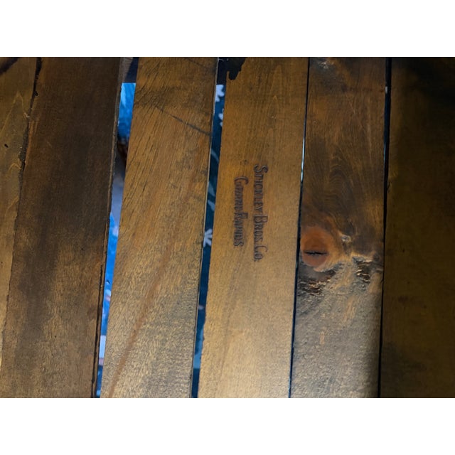 Stickley Bros. Co Grand Rapids Mission Oak Cane-Back Rocking Chair For Sale - Image 6 of 11