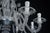 Glass Vintage Classic Art Glass Italian Murano Clear Glass Chandelier, 1940s For Sale - Image 7 of 18