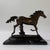 Bronze Bronze Galloping Horse Sculpture on Marble Base – Classical Equestrian, 14” L For Sale - Image 8 of 12