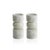 This set of pillar candle holders will bring a touch of elegance to any room. Crafted from white marble, these candle...