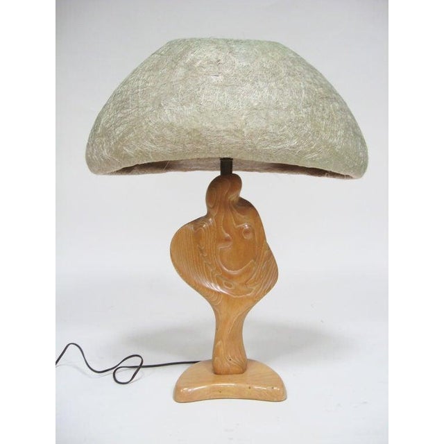 1900s Mid-Century Modern Heifetz Sculptural Table Lamp For Sale - Image 9 of 9