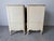 Wood Vintage Grosfeld House French Provincial Louis XV Style Cane & Lacquered Nightstands – Pair For Sale - Image 7 of 12