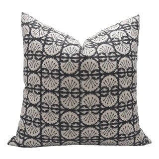 Fabdivine Handmade Pillow Cover 12x20 Inch Block Printed Decorative Cushion- Bijhni For Sale