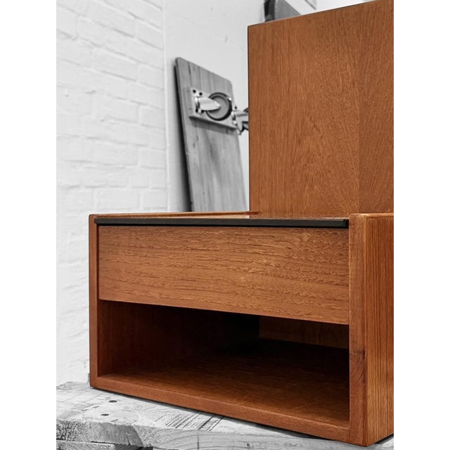 Ge 705 Bedside Tables by Hans J. Wegner for Getama, 1960s, Set of 2 For Sale - Image 5 of 11