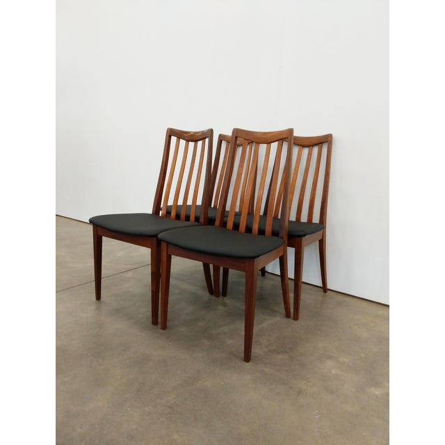 1960s Set of 4 Vintage Mid Century Modern Dining Chairs by G Plan For Sale - Image 5 of 9