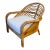 Serena and Lily Edgewater Rattan Lounge Armchair For Sale