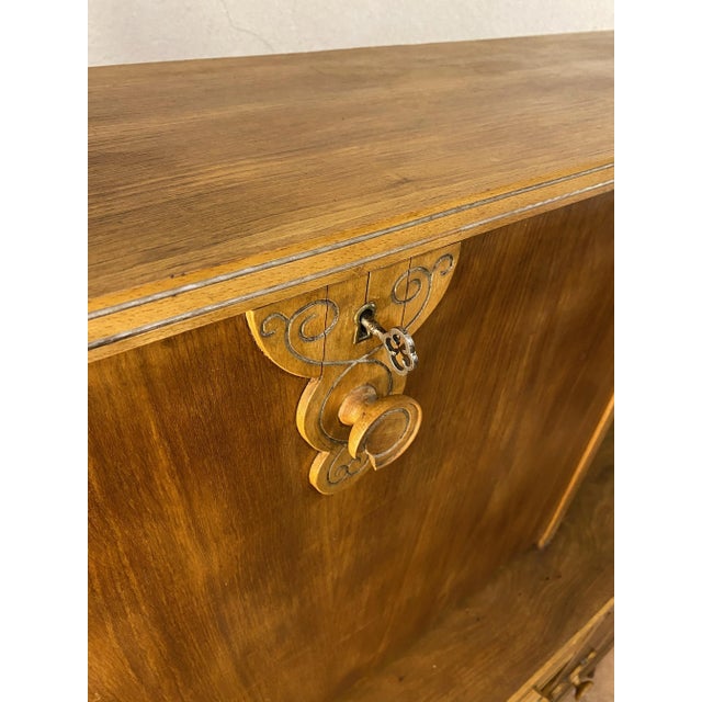 Vintage Nordic Style Sideboard in Beech Wood and Ash For Sale - Image 4 of 9