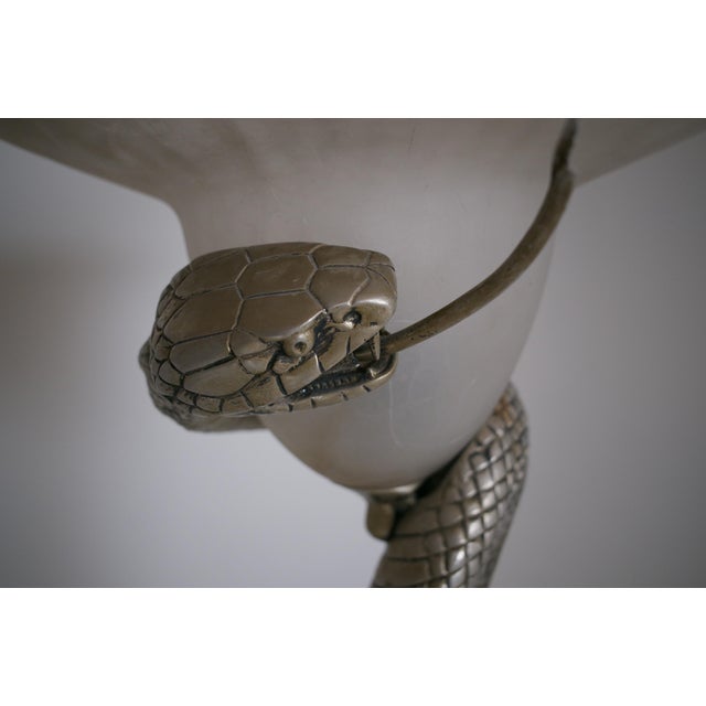 Art Deco Snake Floor Lamp, 1970s For Sale - Image 17 of 18