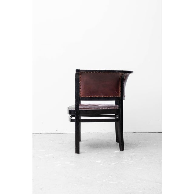Antique Art Nouveau Armchairs by Marcel Kammerer for Gebrüder Thonet, 1910, Set of 2 For Sale - Image 15 of 18