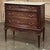 French 19th Century French Louis XVI Mahogany Onyx Top Commode For Sale - Image 3 of 18