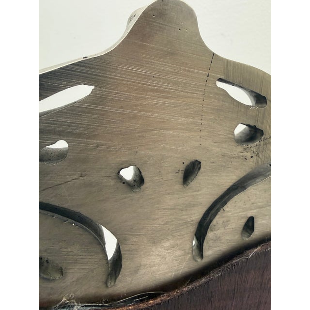 Late 20th Century Vintage Art Nouveau Style Resin "Maiden" Vanity Table Mirror For Sale - Image 5 of 5