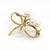1990s Mikimoto Estate Akoya Pearl Brooch Pin 14k Gold For Sale - Image 10 of 10