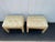 Billy Baldwin Pair of Billy Baldwin Style Silk Pillow Top Ottomans or Stools For Sale - Image 4 of 13