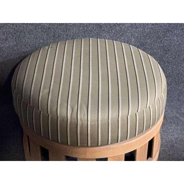 Summit Picket Lounge Chairs and Ottomans Patio Furniture For Sale In San Diego - Image 6 of 12
