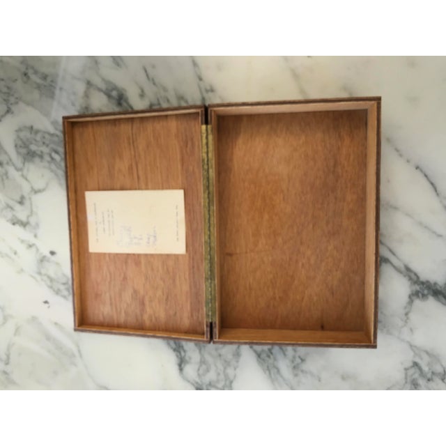 1930s Self-Taught Albert Rosenblatt Intarsia Wooden Box For Sale In San Francisco - Image 6 of 12