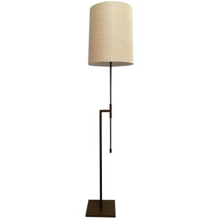 Modernist Adjustable Floor lamp by Laurel For Sale