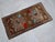 Distressed Low Pile Turkish Small Petite Rug Hand Knotted Organic Wool Mat - 17'' X 34'' For Sale - Image 12 of 14