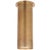 Modern Kelly Wearstler for Visual Comfort Signature Precision Tall Monopoint Flush Mount in Antique-Burnished Brass with White Glass For Sale - Image 3 of 3