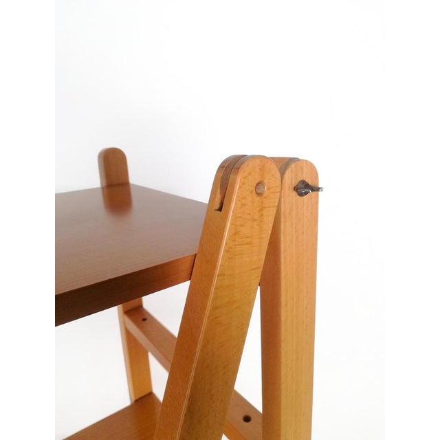 Bookcase in Beech attributed to Enrico Tonucci, 1970s For Sale - Image 16 of 18