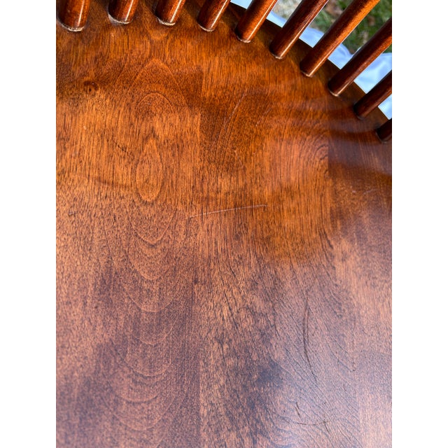 1990’s Nichols and Stone High Sheaf Back Windsor Chairs - A Pair For Sale - Image 9 of 11