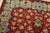 Textile Kashan Rug 7’1” X 10’10” Red Wool Vintage Traditional Hand-Knotted Carpet For Sale - Image 7 of 14