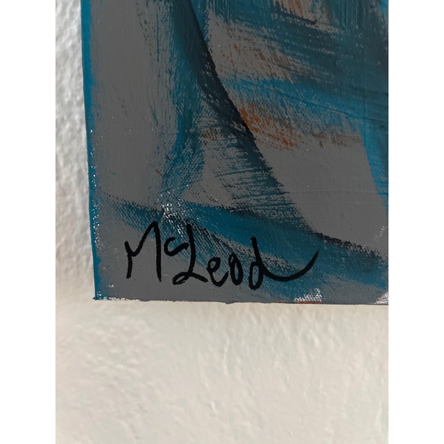 Bernard the Bull - Acrylic on Canvas by Melinda McLeod For Sale - Image 11 of 11