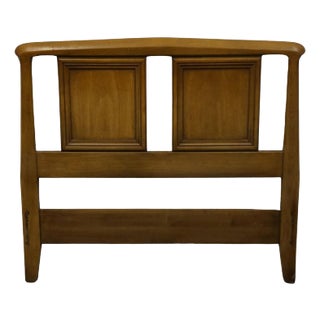 White of Mebane Solid Walnut Mid Centiry Modern Twin Size Headboard 7200-1 For Sale